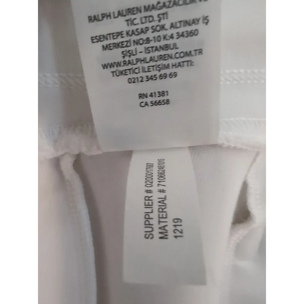 White Polo Ralph Lauren Double-Knit Full-Zip Hoodie and matching joggers 2XL - Picture 16 of 16